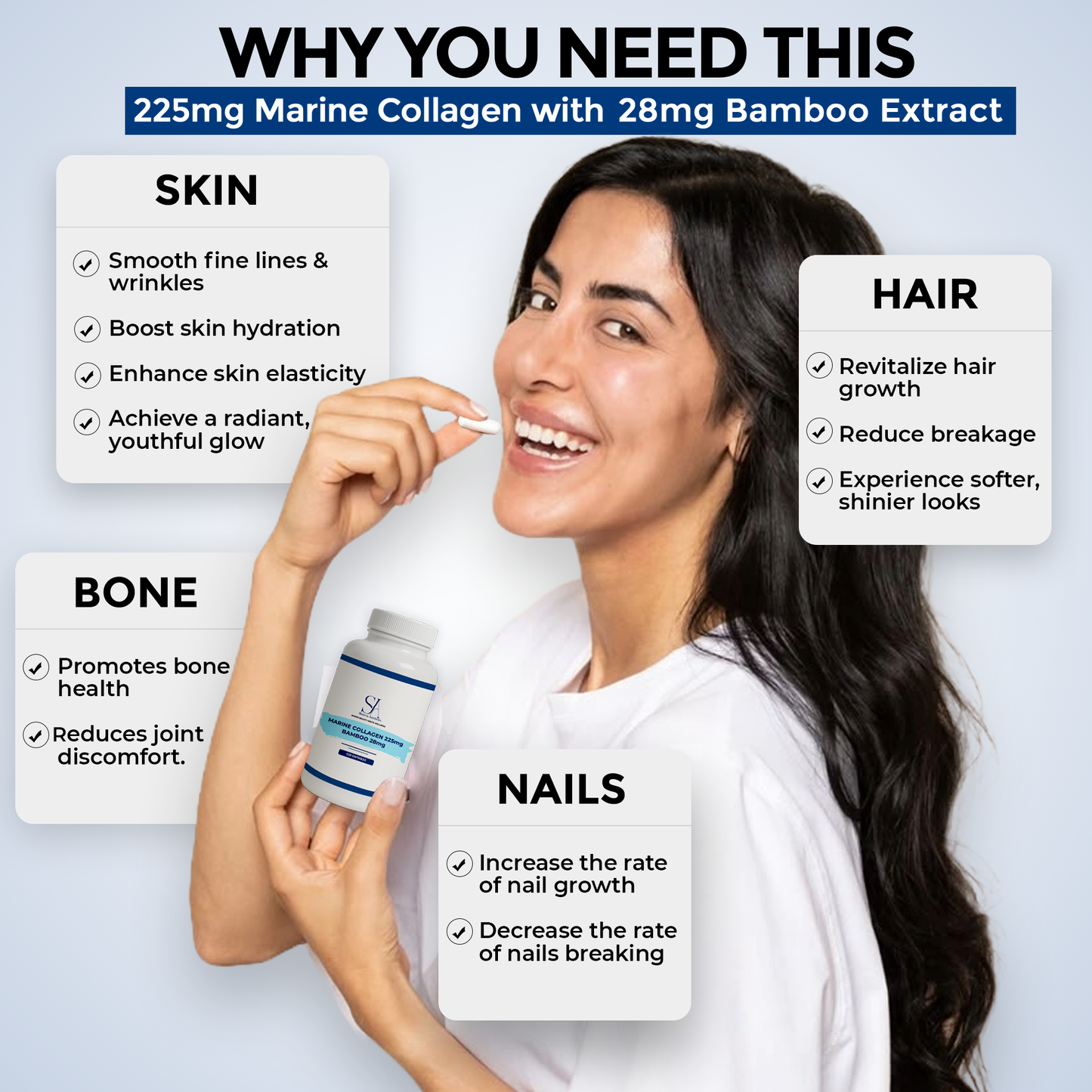 Marine Collagen & Bamboo Extract