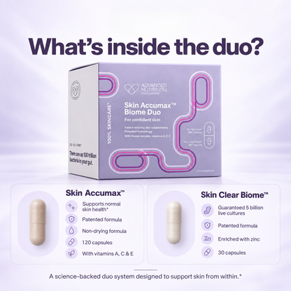 Advanced Nutrition Programme Skin Accumax™ Biome Duo – 150 Capsules