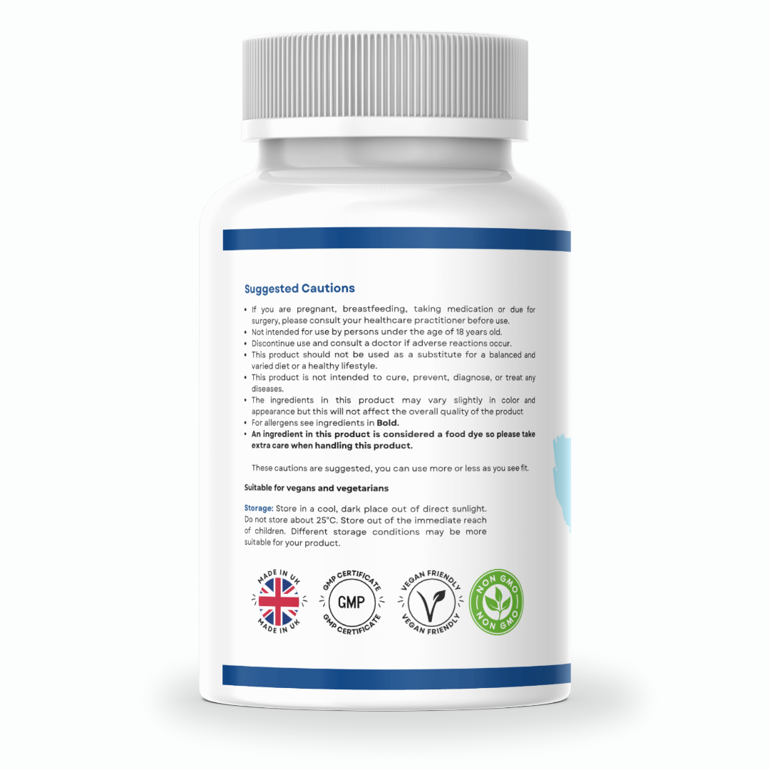 Bilberry Extract 2000mg – Eye & Antioxidant Boost