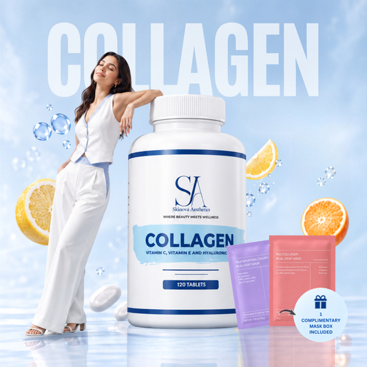 Collagen With Vitamin C, E & Hyaluronic Acid