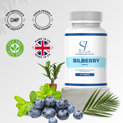 Bilberry Extract 2000mg – Eye & Antioxidant Boost