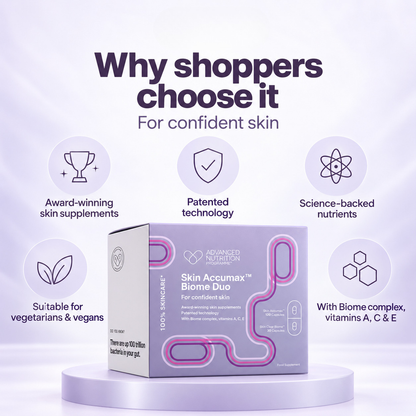 Advanced Nutrition Programme Skin Accumax™ Biome Duo – 150 Capsules