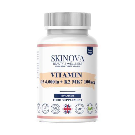 Vitamin D3 + K2 MK7 Tablets