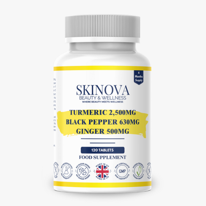 Turmeric, Ginger & Black Pepper Tablets