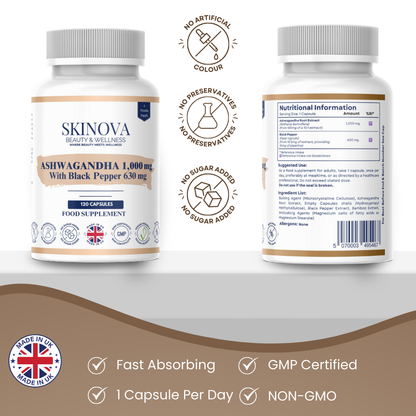 Ashwagandha 1000mg Capsules