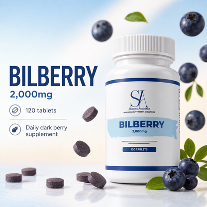 Bilberry Extract 2000mg – Eye & Antioxidant Boost