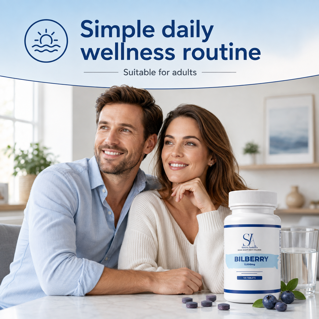 Bilberry Extract 2000mg – Eye & Antioxidant Boost