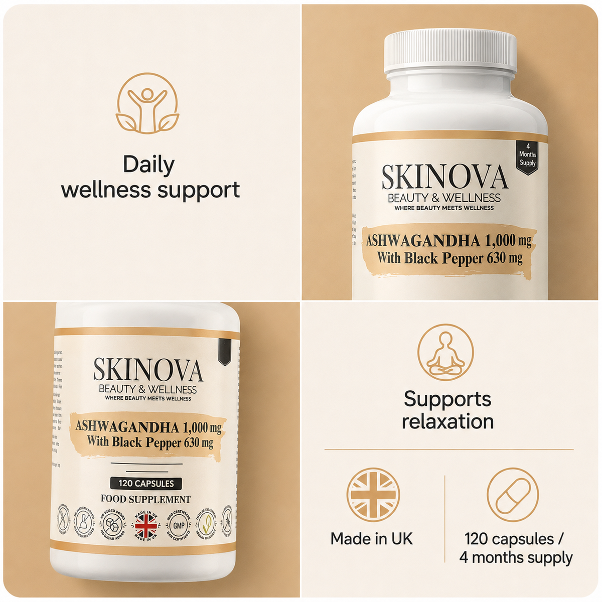 Ashwagandha 1000mg Capsules