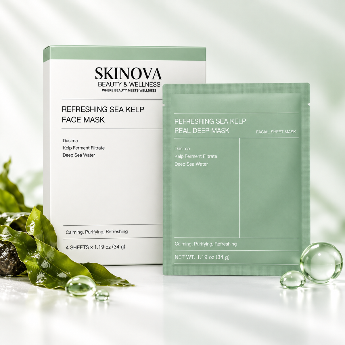 Skinova Real Deep Facial Sheet Masks