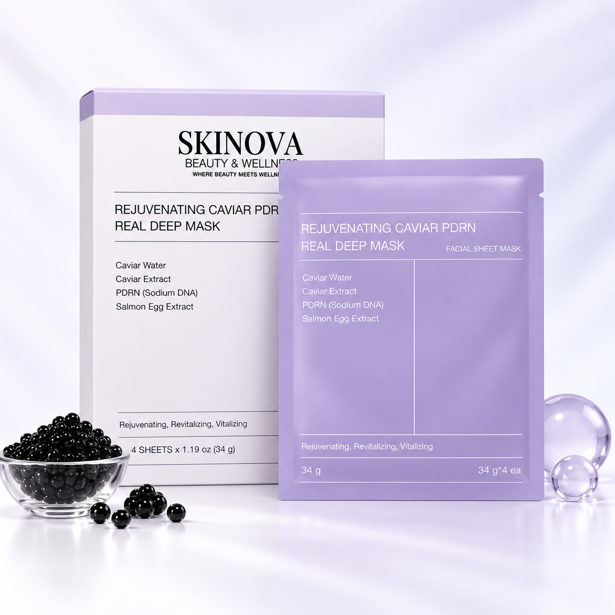 Skinova Real Deep Facial Sheet Masks