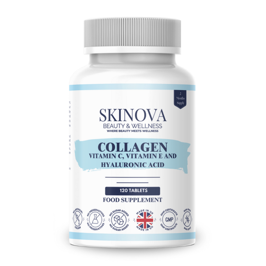 Collagen With Vitamin C, E & Hyaluronic Acid