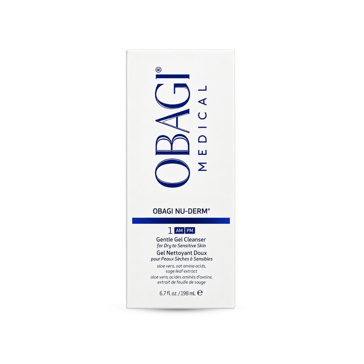 Obagi Nu-Derm Gentle Gel Cleanser 198ml