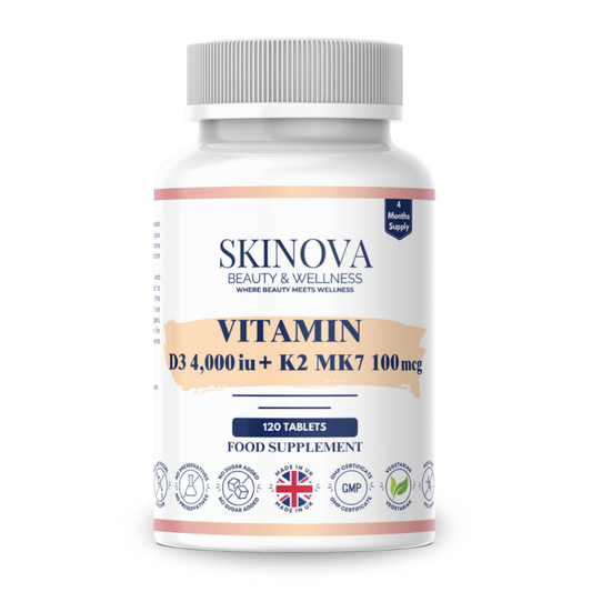 Vitamin D3 + K2 MK7 Tablets